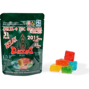 DazeD8 LIVE 65mg Delta-9 THC Gummies