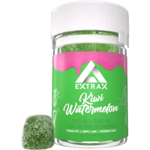 Delta Extrax Lights Out 175mg THC-H + THC-JD + Live Resin D8 Gummies