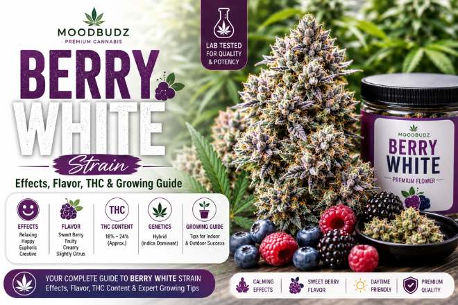 Berry White Strain | Effects, Flavor & THC Guide