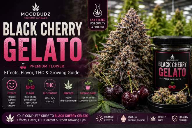 Black Cherry Gelato | Effects, Flavor & THC Guide