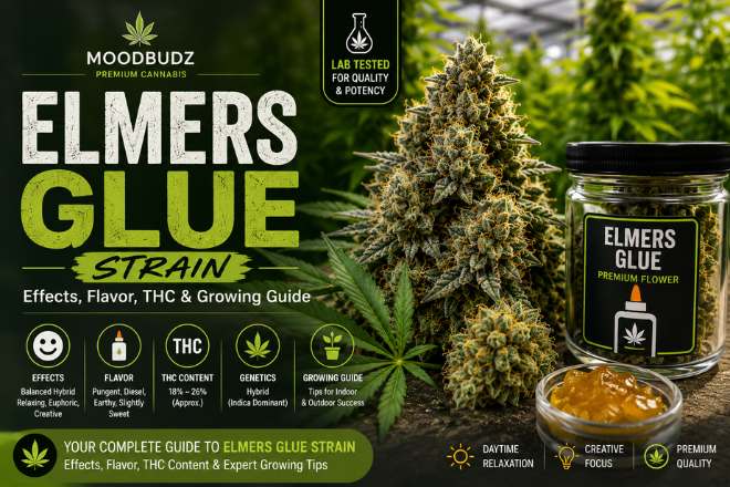 Elmers Glue Strain | Effects, Flavor & THC Guide
