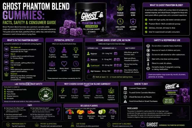 Ghost Phantom Blend Gummies: Facts, Safety, and Consumer Awareness