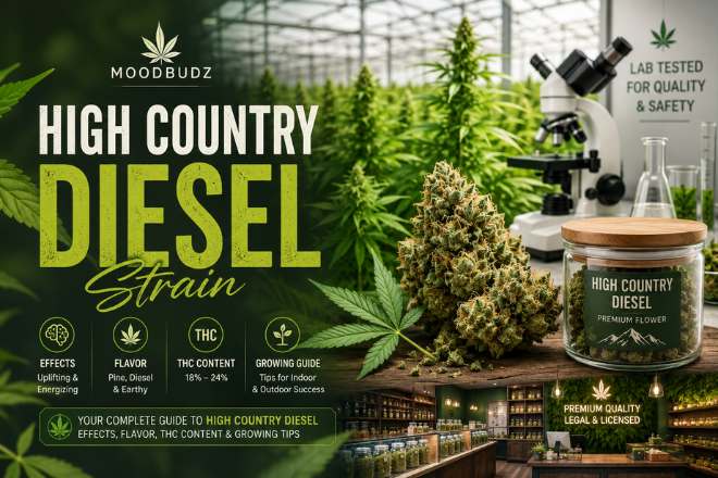 High Country Diesel Strain | Effects & THC Guide
