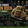 how to smoke moon rock by itself
