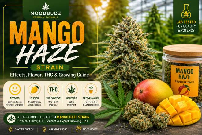 Mango Haze Strain | Effects, Flavor & THC Guide