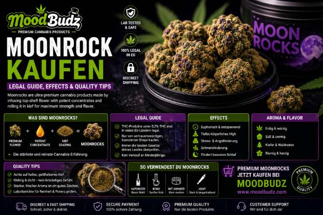 Moonrock Kaufen | Legal Guide, Effects & Quality Tips