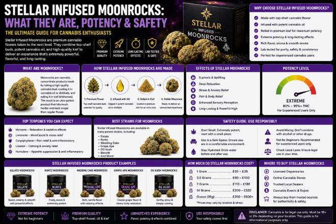 Stellar Infused Moonrocks: What They Are and What Consumers Should Know