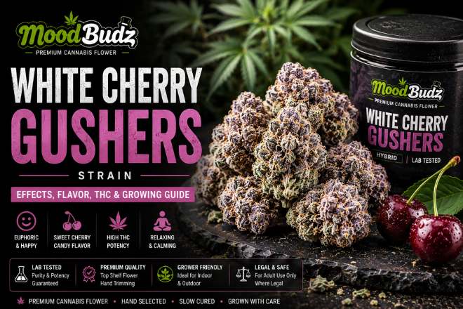 White Cherry Gusher Strain | Effects & THC Guide